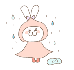 Marshmallow rabbit part3 sticker #7466847