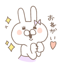 Marshmallow rabbit part3 sticker #7466849