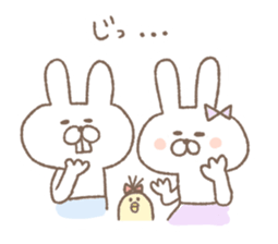 Marshmallow rabbit part3 sticker #7466851