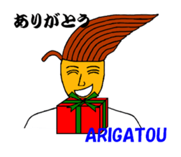 OMUSOBA of Ohm-kun in Japanese sticker #7466867