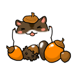 Takitarou autumn sticker #7467090