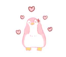 Graffiti-like penguin sticker sticker #7467377