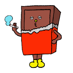 He is a fairy of chocolate.