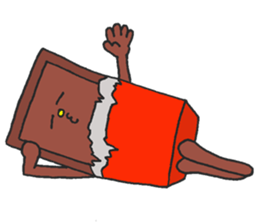 He is a fairy of chocolate. sticker #7467381