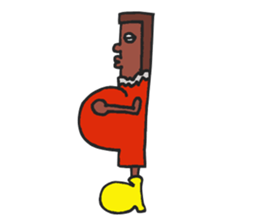 He is a fairy of chocolate. sticker #7467392