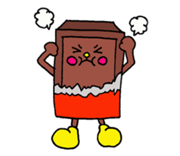 He is a fairy of chocolate. sticker #7467401