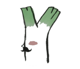 smooth leeks! sticker #7467546