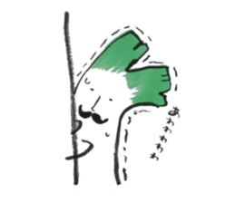 smooth leeks! sticker #7467558