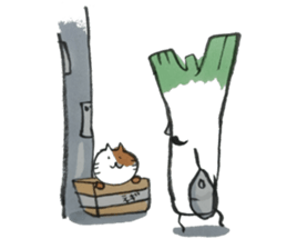 smooth leeks! sticker #7467579