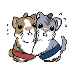 Sumo Mouses sticker #7467787