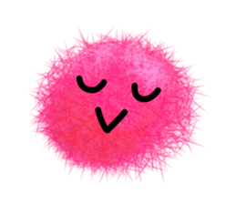 Fluffy balls (1) sticker #7467996