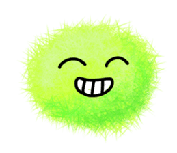 Fluffy balls (1) sticker #7468014