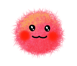 Fluffy balls (1) sticker #7468017