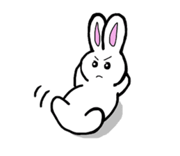 Mysterious Rabbit sticker #7468221