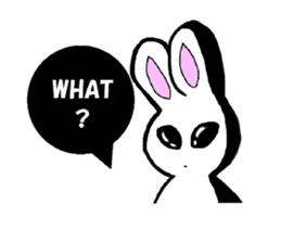 Mysterious Rabbit sticker #7468240