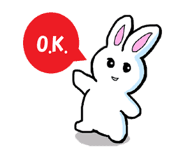 Mysterious Rabbit sticker #7468241