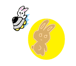 Mysterious Rabbit sticker #7468257