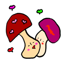 kinoko-tachi 4 sticker #7468864