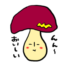 kinoko-tachi 4 sticker #7468892