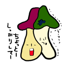 kinoko-tachi 4 sticker #7468897