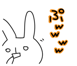 Sparkle eyes "usagi-san" 3rd sticker #7469248