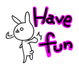 Sparkle eyes "usagi-san" 3rd sticker #7469258