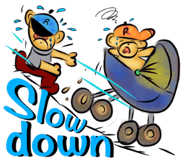 Rossy Baby Bear I sticker #7469830