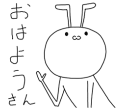 Rabbit clinic sticker #7470638