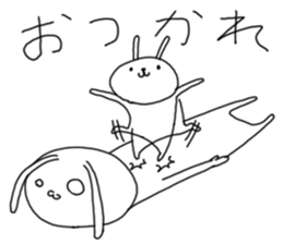 Rabbit clinic sticker #7470640