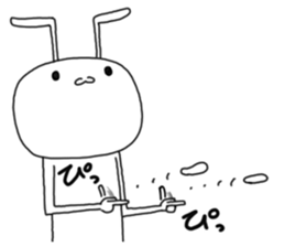 Rabbit clinic sticker #7470652