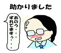 Salaryman K's everyday sticker #7471106