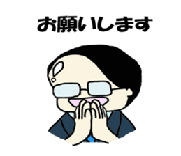 Salaryman K's everyday sticker #7471121