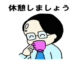 Salaryman K's everyday sticker #7471126