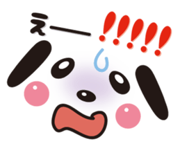 Pretty panda sticker sticker #7472104