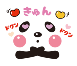 Pretty panda sticker sticker #7472109