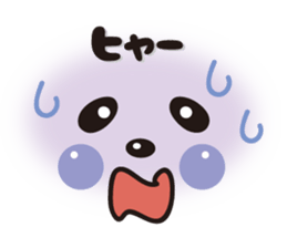 Pretty panda sticker sticker #7472119
