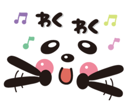 Pretty panda sticker sticker #7472123