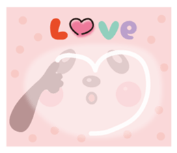 Pretty panda sticker sticker #7472135