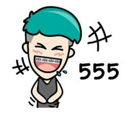 Nainamo Cool Boy sticker #7472275