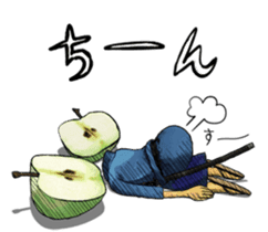 FruitySamurai 2 sticker #7474263