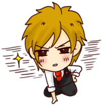 Cat King x MoMo sticker #7474553