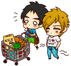 Cat King x MoMo sticker #7474560