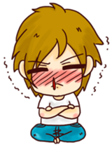 Cat King x MoMo sticker #7474579