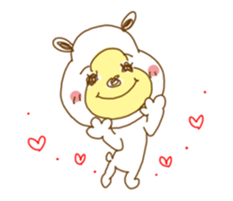 White bear. Tagalog and Japanese. Vol.2. sticker #7474679