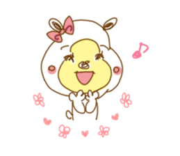 White bear. Tagalog and Japanese. Vol.2. sticker #7474680