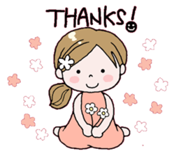 Cute girl!! sticker #7474908