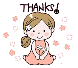 Cute girl!! sticker #7474908