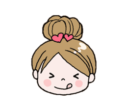 Cute girl!! sticker #7474912