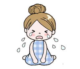 Cute girl!! sticker #7474917