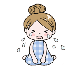 Cute girl!! sticker #7474917